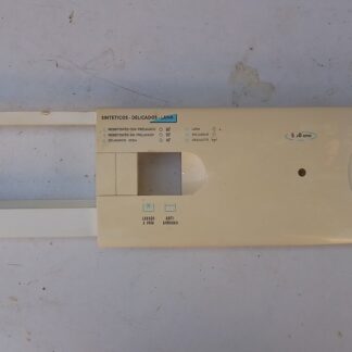 Frente panel control lavarropas White Westinghouse WW055ASW (usado)