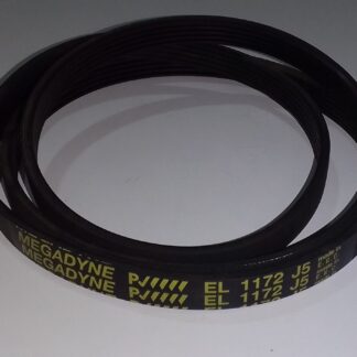 Correa EL 1172 J5 para lavarropas Drean Excellent 166, 186