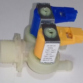 Electroválvula 2 vias salida a 180° conector RAST 2.5 Robertshaw (Nueva)