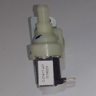 electroválvula de lavarropas con entrada de 1 via a 90 grados