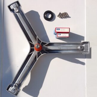 kit eje soporte estrella rodamientos reten tornillos drean next 8 kg cono polea