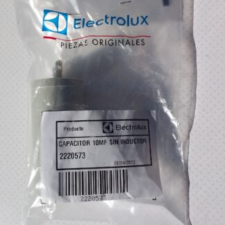 capacitor 10 microfaradios electrolux