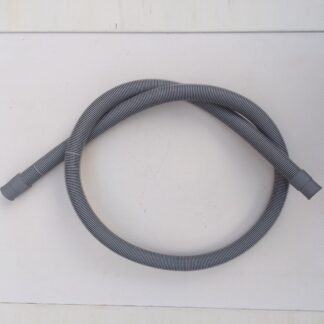 manguera de desagote lavarropas 1,50 metros de 19x22 recta, corrugada de pvc